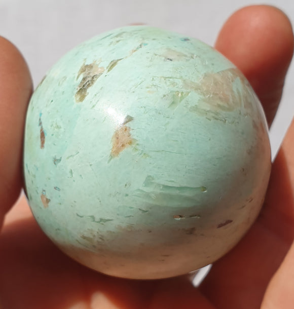 Chrysocolla Egg | Crystal Carvings | Polished Crystal Eggs