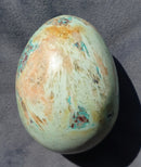 Chrysocolla Egg | Crystal Carvings | Polished Crystal Eggs