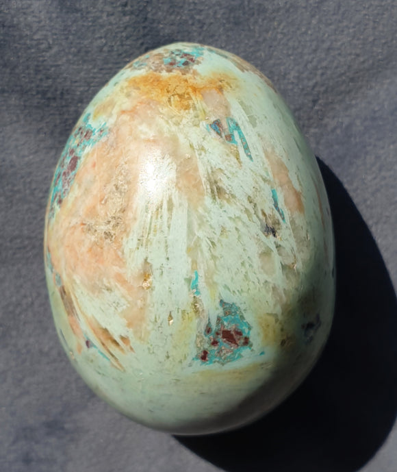 Chrysocolla Egg | Crystal Carvings | Polished Crystal Eggs