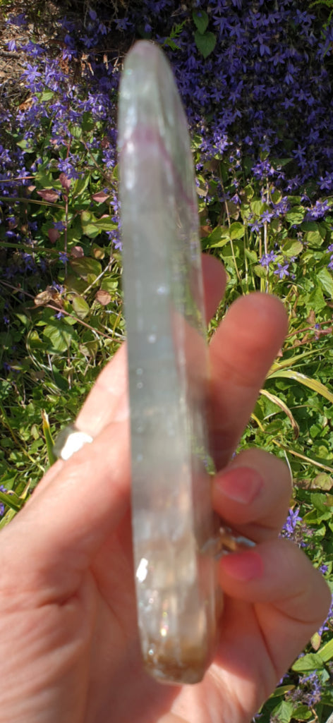 Fluorite Crystal Slice | Natural Crystals | Raw Crystal Chunks
