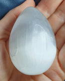 Selenite Egg (large) | Crystal Carvings | Polished Crystal Eggs
