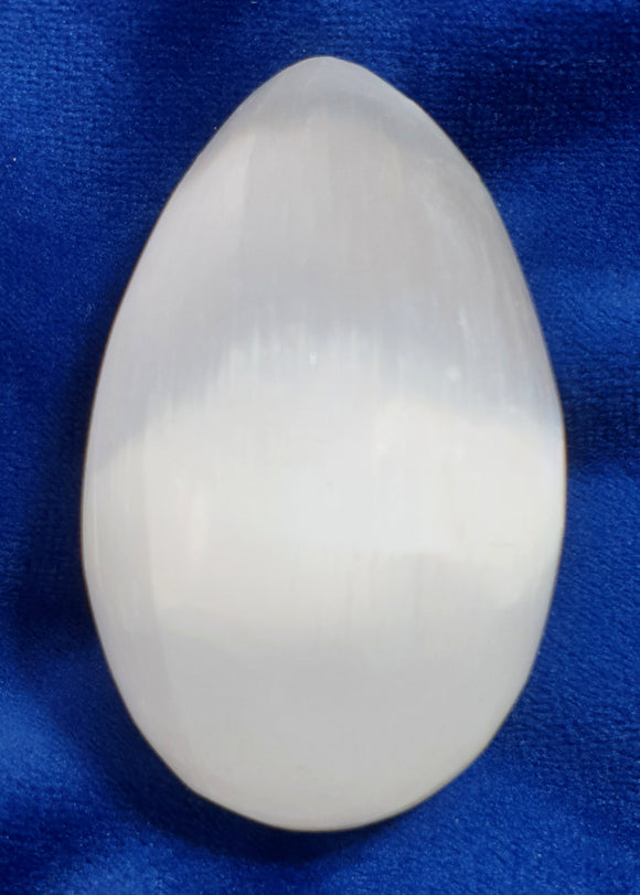 Selenite Egg (large) | Crystal Carvings | Polished Crystal Eggs