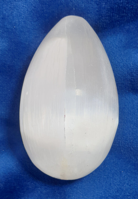 Selenite Egg (large) | Crystal Carvings | Polished Crystal Eggs