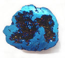 Indigo Aura Quartz Geode | Natural Crystals | Crystal Geodes