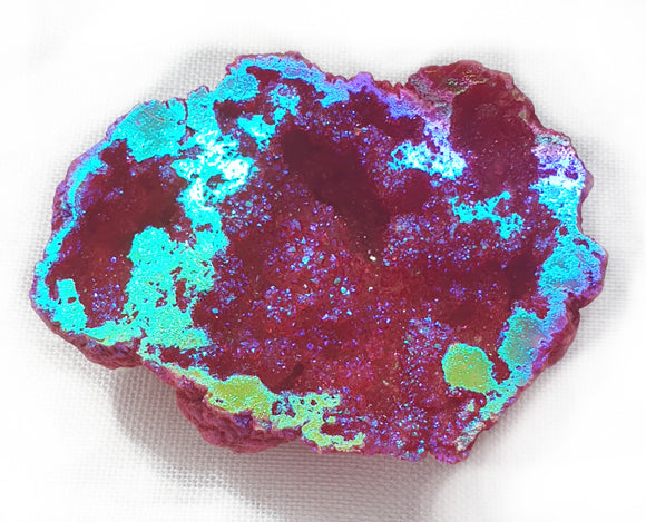 Fire Aura Quartz Geode | Natural Crystals | Crystal Geodes
