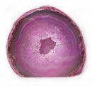 Rough Pink Agate Standing Geode | Natural Crystals | Crystal Geodes