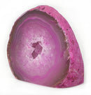 Rough Pink Agate Standing Geode | Natural Crystals | Crystal Geodes