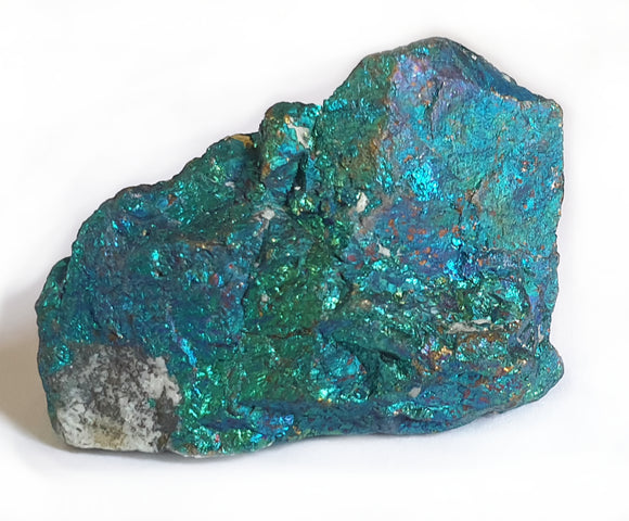 Turquoise Peacock Ore Chunk | Natural Crystals | Raw Crystal Chunks