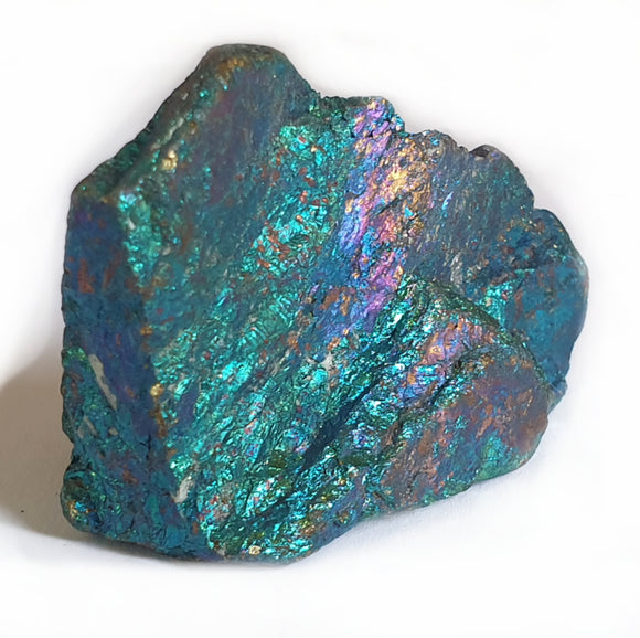 Turquoise Peacock Ore Chunk | Natural Crystals | Raw Crystal Chunks