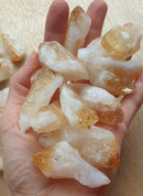 Citrine Point B Grade | Cut & Polished Crystals | Crystal Obelisks & Natural Points