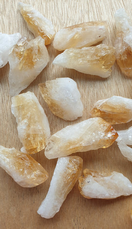 Citrine Point B Grade | Cut & Polished Crystals | Crystal Obelisks & Natural Points