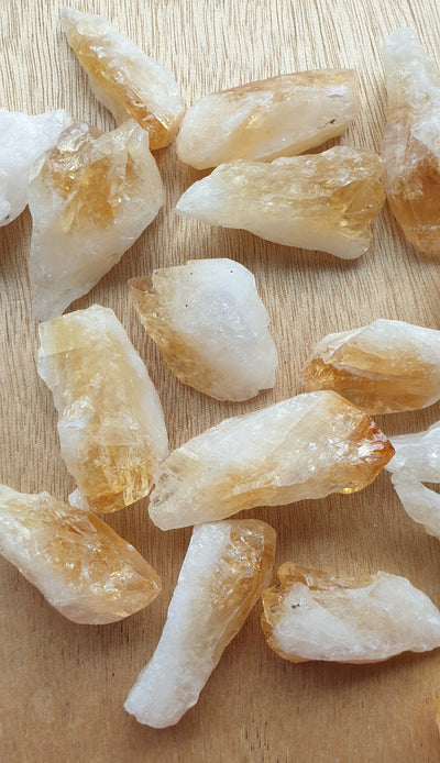 Citrine Point B Grade | Cut & Polished Crystals | Crystal Obelisks & Natural Points