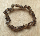 Smoky Quartz Chip Bracelet | Crystal Jewellery | Gemstone Bracelets
