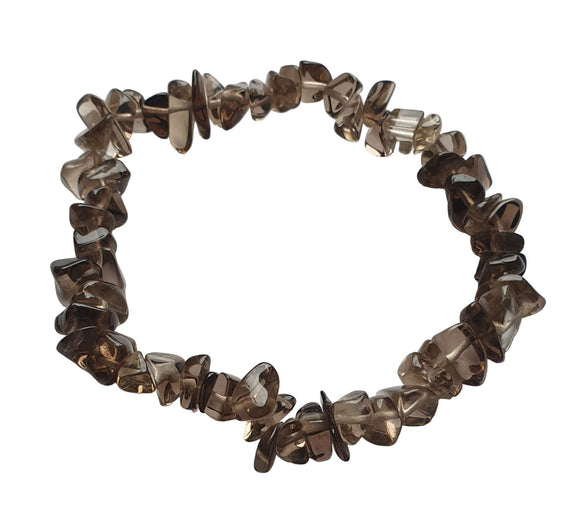 Smoky Quartz Chip Bracelet | Crystal Jewellery | Gemstone Bracelets
