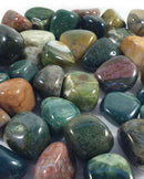 Fancy Jasper Tumble Stones (x3) | Cut & Polished Crystals | Polished Crystal Tumble Stones