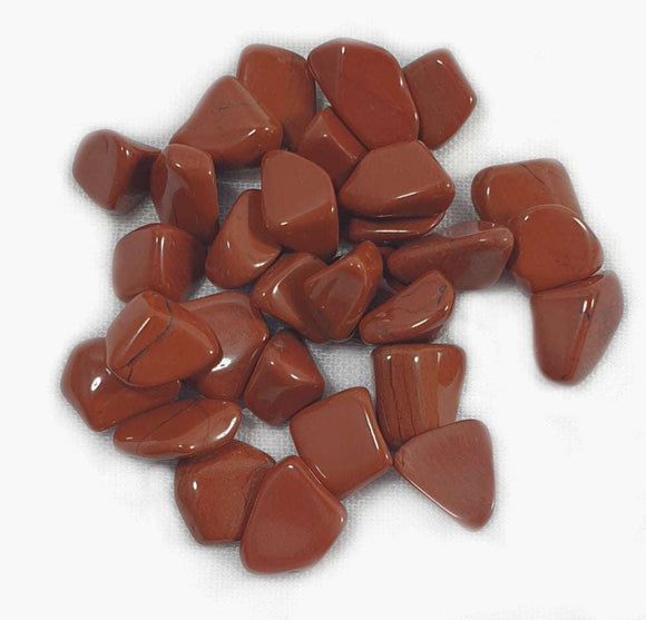 Red Jasper Set x-small (x30) | Cut & Polished Crystals | Polished Crystal Tumble Stones