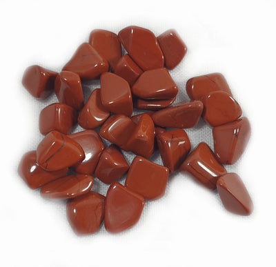 Red Jasper Set x-small (x30) | Cut & Polished Crystals | Polished Crystal Tumble Stones