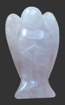 Rose Quartz Angel (M) | Crystal Carvings | Crystal Angels