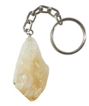 Citrine Rough Point Keyring | Others | Keyrings & Clip-On Crystals