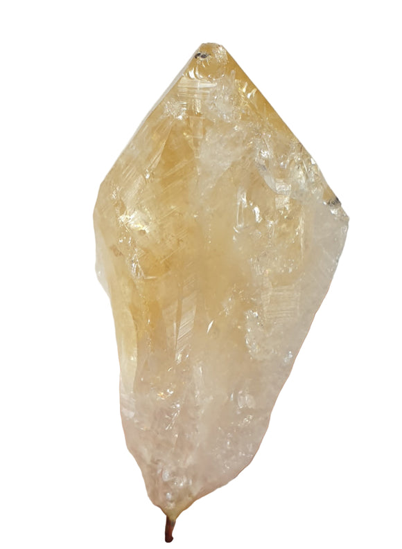 Citrine Rough Point Keyring | Others | Keyrings & Clip-On Crystals