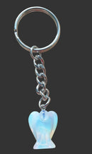 Opalite Angel Keyring | Others | Keyrings & Clip-On Crystals