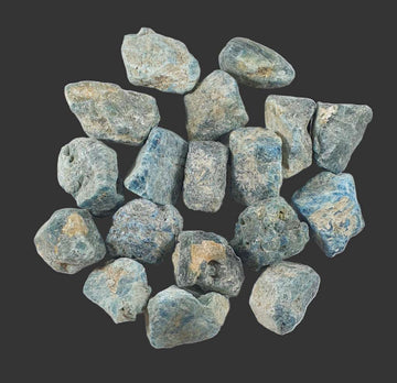 Blue Apatite Raw Chunk | Natural Crystals | Raw Crystal Chunks