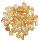 Citrine Tumble Stone (x3) | Cut & Polished Crystals | Polished Crystal Tumble Stones