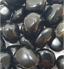 Black Obsidian Tumble Stones (x3) | Cut & Polished Crystals | Polished Crystal Tumble Stones