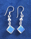 Opalite Diamond Earrings | Crystal Jewellery | Gemstone Earrings