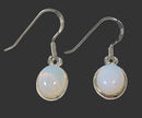 Opalite Oval Earrings | Crystal Jewellery | Gemstone Earrings