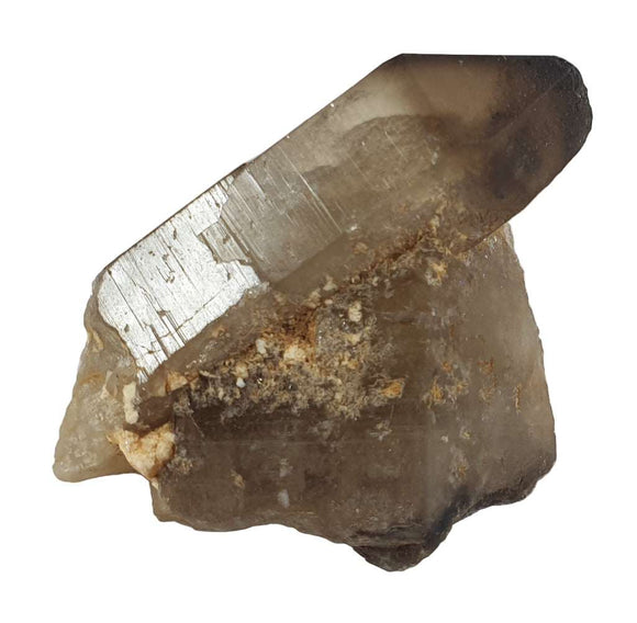 Rough Smoky Quartz Point | Cut & Polished Crystals | Crystal Obelisks & Natural Points
