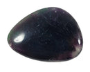 Purple and Green Fluorite Thumb Stone | Cut & Polished Crystals | Polished Crystal Thumb Stones