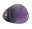 Chevron Amethyst Crystal Thumb Stone | Cut & Polished Crystals | Polished Crystal Thumb Stones