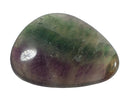 Green and Purple Fluorite Thumb Stone | Cut & Polished Crystals | Polished Crystal Thumb Stones