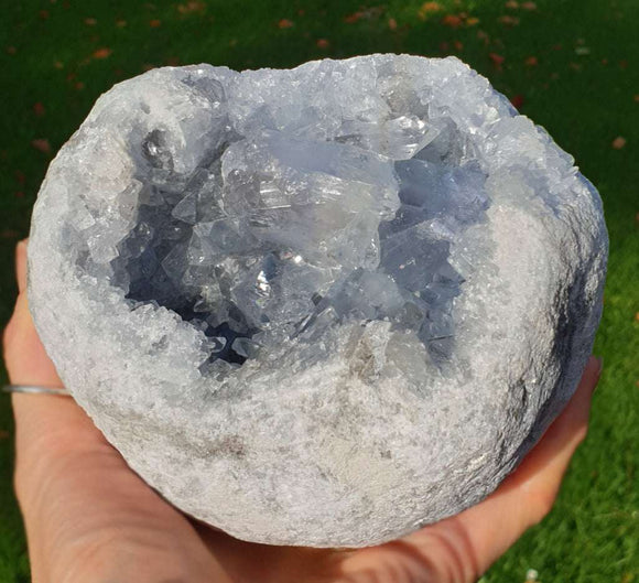 Celestite Geode (Large) | Natural Crystals | Crystal Geodes