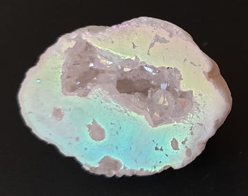 Angel Aura Quartz Geode (Small) | Natural Crystals | Crystal Geodes