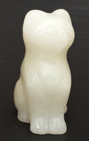 New Jade Cat | Crystal Carvings | Carved Crystal Animals