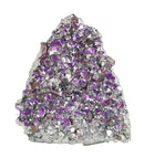 Violet and Silver Aura Quartz Cluster | Natural Crystals | Natural Crystal Clusters