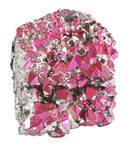 Pink and Silver Aura Quartz Rough Cluster | Natural Crystals | Natural Crystal Clusters