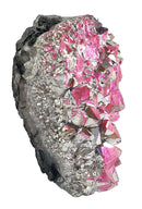 Pink and Silver Aura Quartz Rough Cluster | Natural Crystals | Natural Crystal Clusters