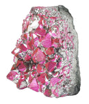 Pink and Silver Aura Quartz Rough Cluster | Natural Crystals | Natural Crystal Clusters