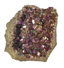 Gold and Purple Aura Quartz Cluster | Natural Crystals | Natural Crystal Clusters