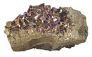 Gold and Purple Aura Quartz Cluster | Natural Crystals | Natural Crystal Clusters