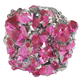 Pink and Silver Aura Quartz Rough Cluster | Natural Crystals | Natural Crystal Clusters
