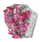 Pink and Silver Aura Quartz Rough Cluster | Natural Crystals | Natural Crystal Clusters