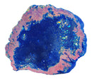 Blue Rainbow Aura Quartz Geode | Natural Crystals | Crystal Geodes