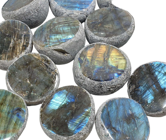 Labradorite Flash Dragon Egg x 1 | Crystal Carvings | Polished Crystal Eggs