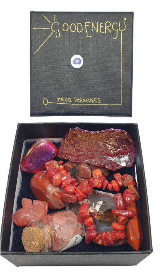 Good Energy Crystal Gift Box | Natural Crystals | Crystal Geodes
