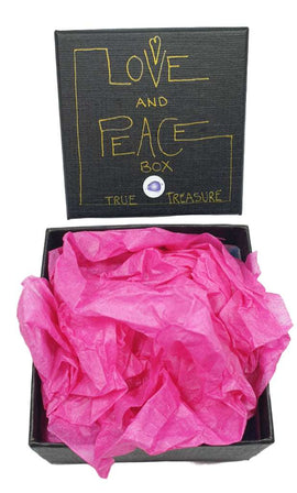 Love and Peace Crystal Gift Box | Natural Crystals | Crystal Geodes
