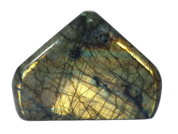 Peach Gold Labradorite Freeform (Large) | Cut & Polished Crystals | Polished Freeform Crystals